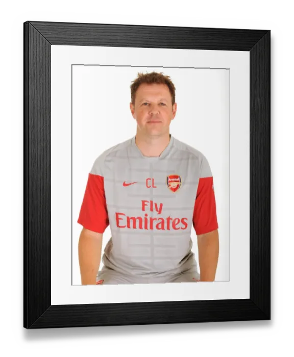 Framed Print : Colin Lewin (Arsenal Physio) Framed Print : Colin Lewin (Arsenal Physio)