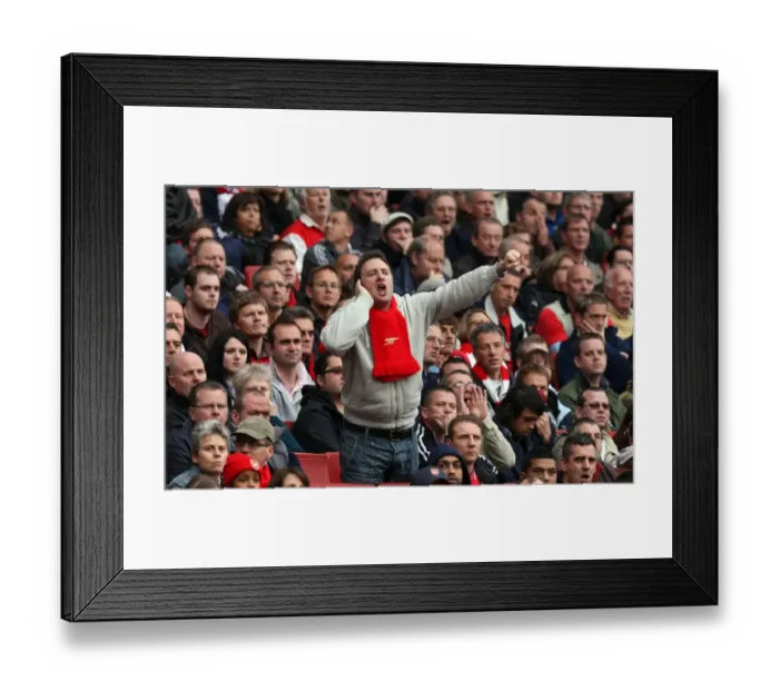 Framed Print : Arsenal fan
