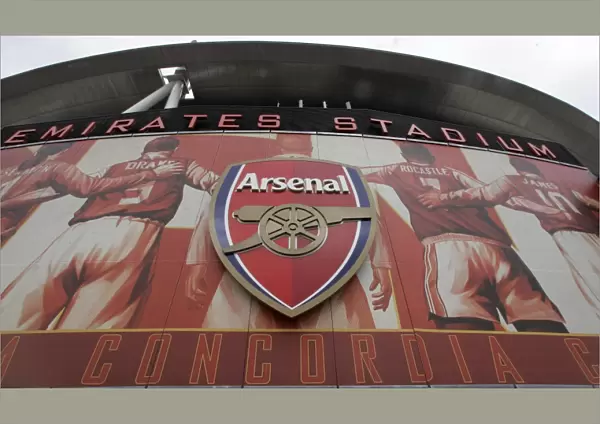 The new Arsenalisation banners are on display for the 1st time