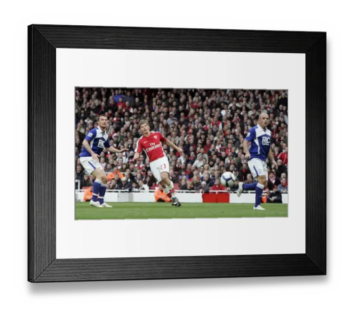 Framed Print : Andrey Arshavin scores Arsenals 3rd goal as Barry Framed Print : Andrey Arshavin scores Arsenals 3rd goal as Barry
