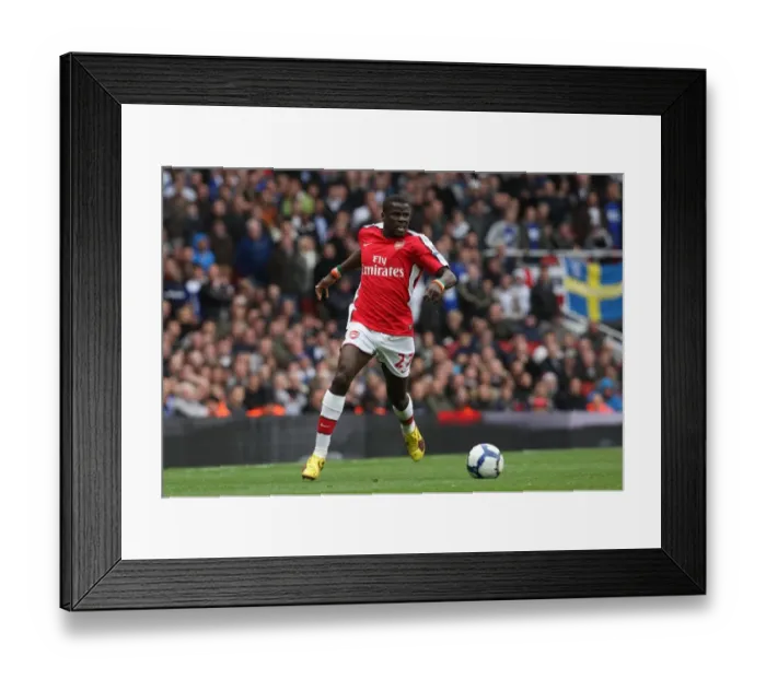 Framed Print : Emmanuel Eboue's Triumph: Arsenal's 3-1 Victory Over Birmingham City, October 17, 2009 Framed Print : Emmanuel Eboue's Triumph: Arsenal's 3-1 Victory Over Birmingham City, October 17, 2009