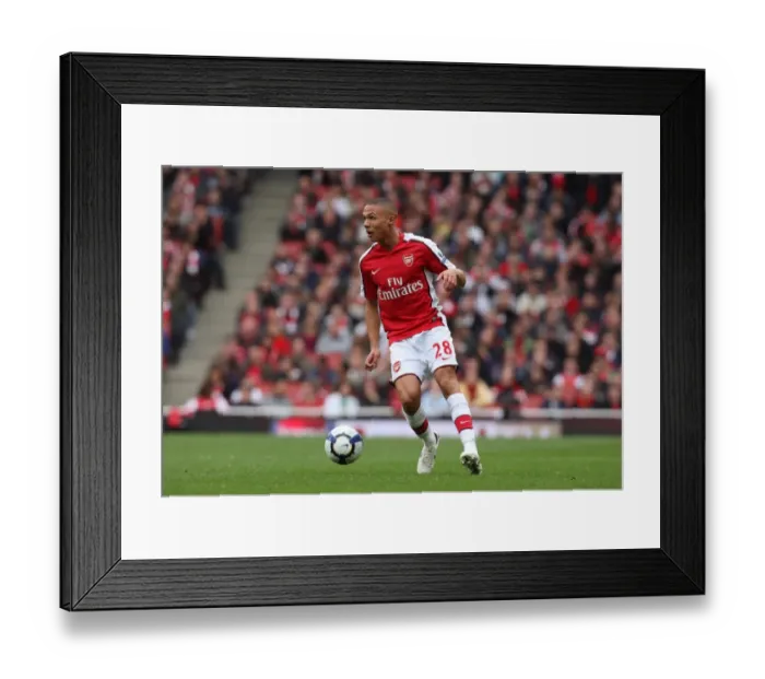 Framed Print : Kieran Gibbs (Arsenal)