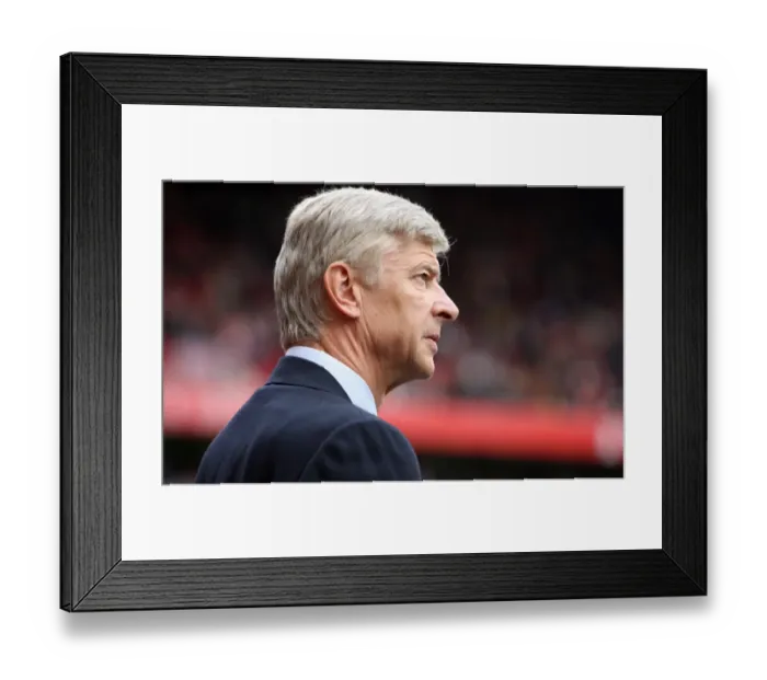 Framed Print : Arsene Wenger Celebrates Arsenal's Triumph over Birmingham City: 3-1 Victory in the Barclays Premier League at Emirades Stadium (17 / 10 / 09) Framed Print : Arsene Wenger Celebrates Arsenal's Triumph over Birmingham City: 3-1 Victory in the Barclays Premier League at Emirades Stadium (17 / 10 / 09)