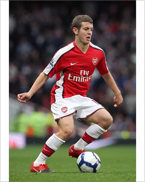 Jack Wilshere in Action: Arsenal's 3:1 Victory over Birmingham City, Barclays Premier League, Emirates Stadium (17 / 10 / 09)