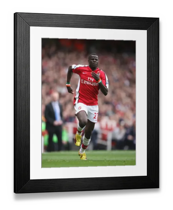 Framed Print : Arsenal's Triumph: Eboue's Unforgettable Performance - Arsenal 3-1 Birmingham City (Oct 17, 2009) Framed Print : Arsenal's Triumph: Eboue's Unforgettable Performance - Arsenal 3-1 Birmingham City (Oct 17, 2009)