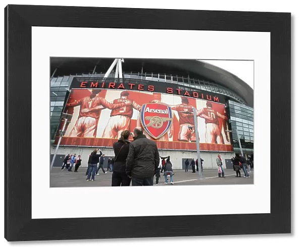 The new Arsenalisation designs on the stadium