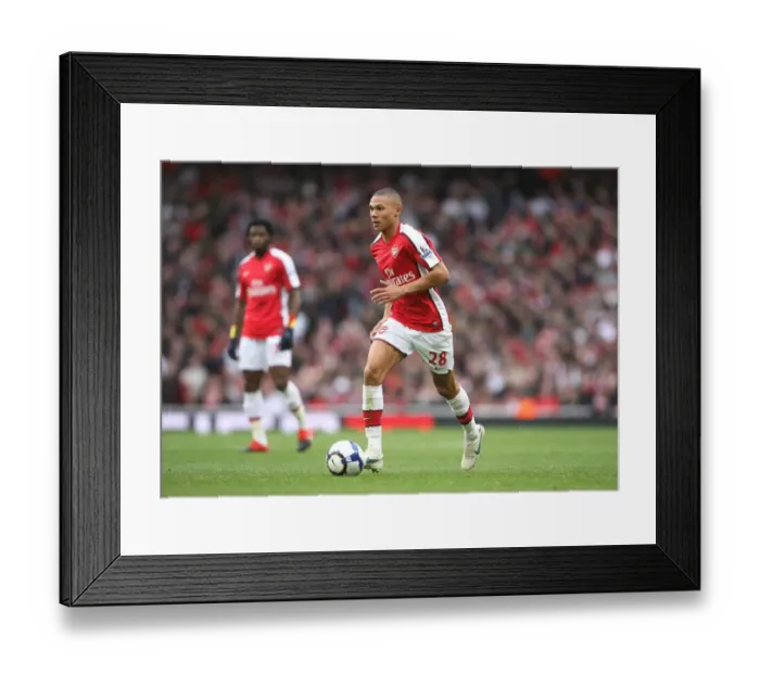 Framed Print : Arsenal's Triumph: Kieran Gibbs Stars in 3-1 Victory over Birmingham City (2009)