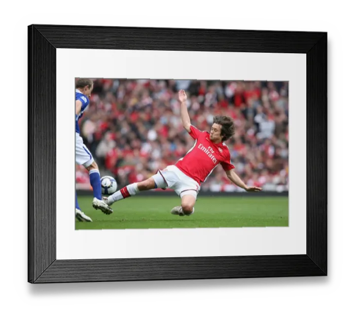 Framed Print : Tomas Rosickt (Arsenal) Lee Bowyer (Birmingham) Framed Print : Tomas Rosickt (Arsenal) Lee Bowyer (Birmingham)