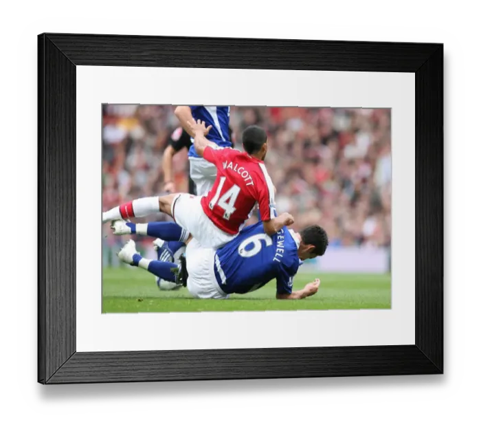 Framed Print : Robin van Persie (Arsenal) Liam Ridgewell (Birmingham) Framed Print : Robin van Persie (Arsenal) Liam Ridgewell (Birmingham)