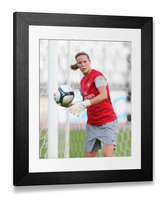 Framed Print : Arsenal Ladies Emma Byrne Scores Historic 9-Goal Haul in 9-0 Crush of POAK Thessaloniki (UEFA Champions League) Framed Print : Arsenal Ladies Emma Byrne Scores Historic 9-Goal Haul in 9-0 Crush of POAK Thessaloniki (UEFA Champions League)