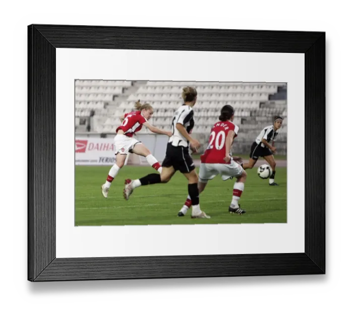 Framed Print : Kim Little scores her 1st goal Arsenals 2nd