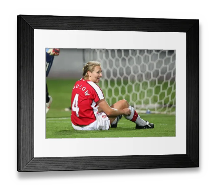 Framed Print : Arsenal's Jayne Ludlow Scores in Dominant 9-0 Victory over POAK Thessaloniki in UEFA Champions League Framed Print : Arsenal's Jayne Ludlow Scores in Dominant 9-0 Victory over POAK Thessaloniki in UEFA Champions League