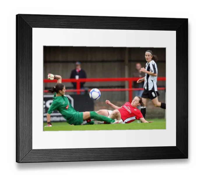 Framed Print : Lauren Bruton (Arsenal) Elen Charalampidou (PAOK) Framed Print : Lauren Bruton (Arsenal) Elen Charalampidou (PAOK)