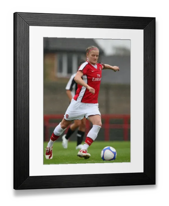 Framed Print : Arsenal's Katie Chapman Scores in 9-0 UEFA Women's Champions League Victory over PAOK Thessaloniki Framed Print : Arsenal's Katie Chapman Scores in 9-0 UEFA Women's Champions League Victory over PAOK Thessaloniki