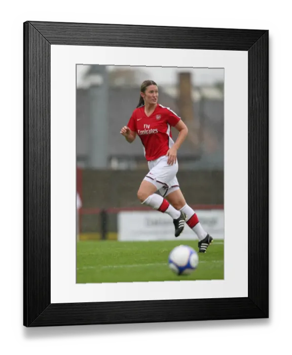Framed Print : Arsenal's Ciara Grant Scores Nine Goals Against PAOK Thessaloniki in UEFA Women's Champions League