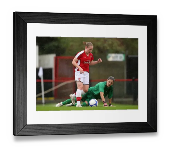 Framed Print : Kim Little beats Eleni Charalampidou