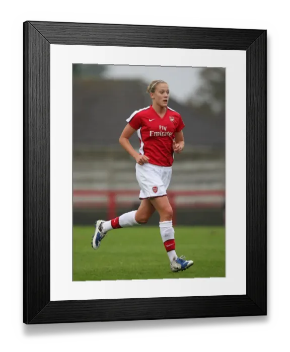 Framed Print : Arsenal's Abbie Prosser Scores in 9-0 Victory over PAOK Thessaloniki in UEFA Women's Champions League Framed Print : Arsenal's Abbie Prosser Scores in 9-0 Victory over PAOK Thessaloniki in UEFA Women's Champions League