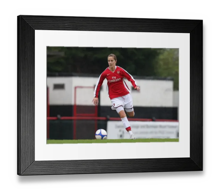 Framed Print : Arsenal's Yvonne Tracy Scores in 9-0 Victory over PAOK Thessaloniki in UEFA Women's Champions League Framed Print : Arsenal's Yvonne Tracy Scores in 9-0 Victory over PAOK Thessaloniki in UEFA Women's Champions League