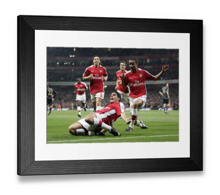 Framed Print : Fran Merida's Thrilling Goal: Arsenal's First in 2:1 Victory over Liverpool Framed Print : Fran Merida's Thrilling Goal: Arsenal's First in 2:1 Victory over Liverpool