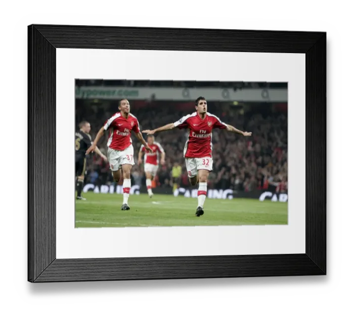 Framed Print : Unforgettable Moment: Fran Merida and Craig Eastmond's Goal Celebration vs. Liverpool in the Carling Cup Framed Print : Unforgettable Moment: Fran Merida and Craig Eastmond's Goal Celebration vs. Liverpool in the Carling Cup