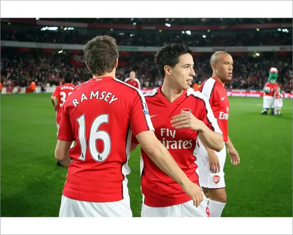 Samir Nasri and Aaron Ramsey (Arsenal)