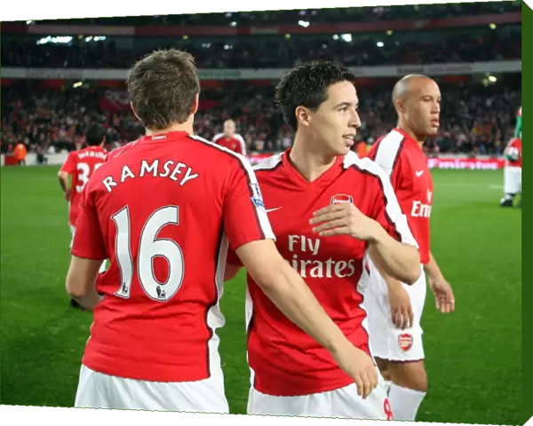 Samir Nasri and Aaron Ramsey (Arsenal)
