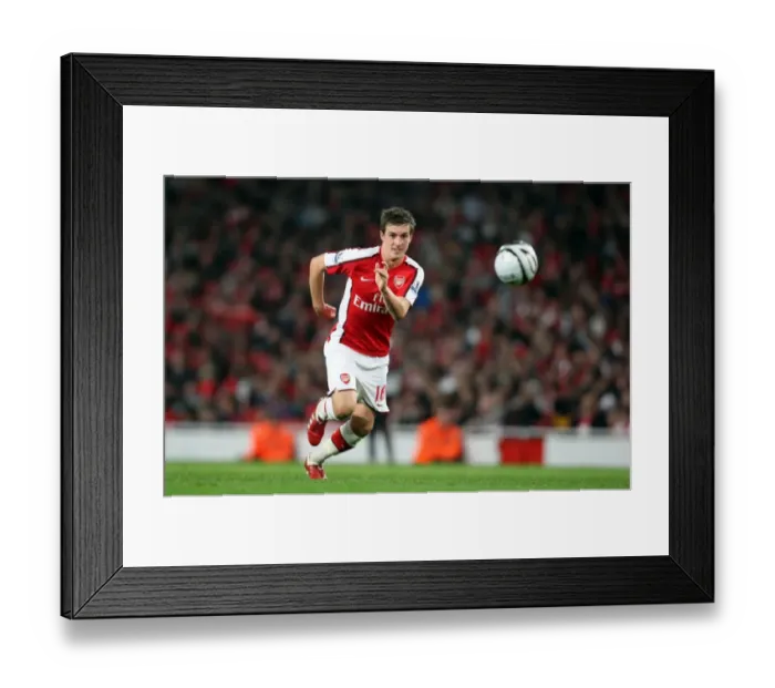 Framed Print : Ramsey's Game-Winning Goal: Arsenal 2-1 Liverpool (Carling Cup 2009)