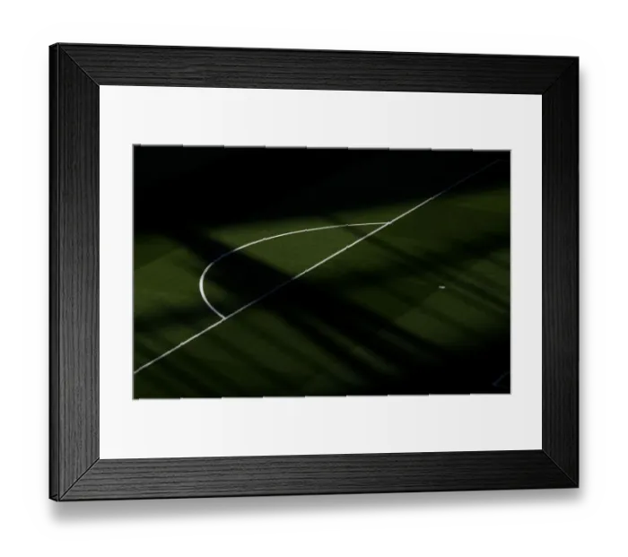 Framed Print : Arsenal vs Leicester City: Battle Preparations at the Emirates Stadium - Readied Arsenal Pitch Framed Print : Arsenal vs Leicester City: Battle Preparations at the Emirates Stadium - Readied Arsenal Pitch