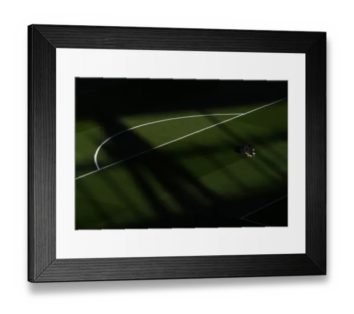 Framed Print : Preparing the Battlefield: Arsenal vs Leicester City at Emirates Stadium Framed Print : Preparing the Battlefield: Arsenal vs Leicester City at Emirates Stadium