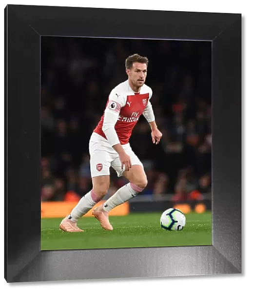 Aaron Ramsey in Action: Arsenal vs Leicester City, Premier League 2018-19