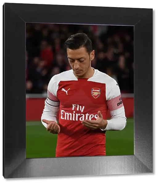 Mesut Ozil: Arsenal Football Club's Pre-Match Focus at Emirates Stadium (vs Leicester City, 2018-19)