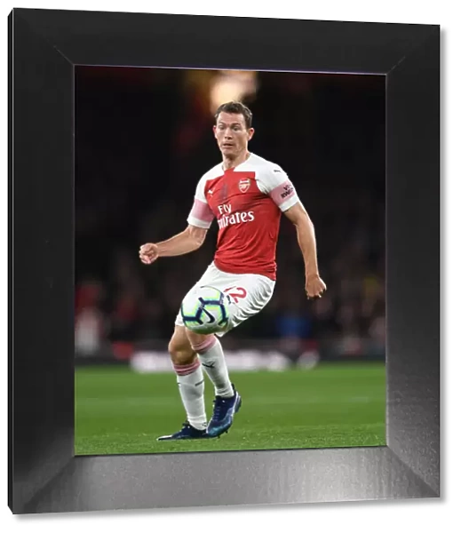 Stephan Lichtsteiner in Action: Arsenal vs Leicester City, Premier League 2018-19