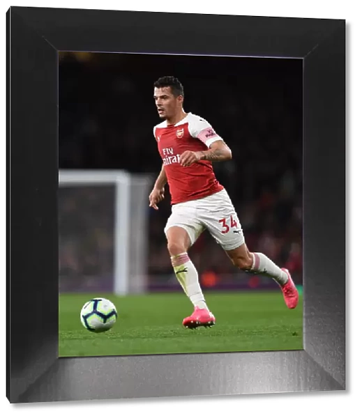 Granit Xhaka in Action: Arsenal vs Leicester City, Premier League 2018-19