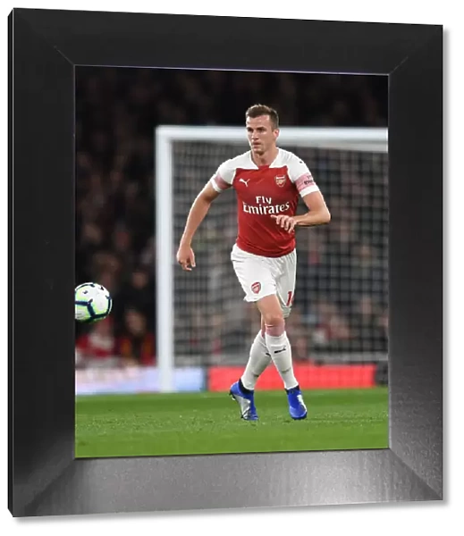 Rob Holding in Action: Arsenal vs Leicester City, Premier League 2018-19