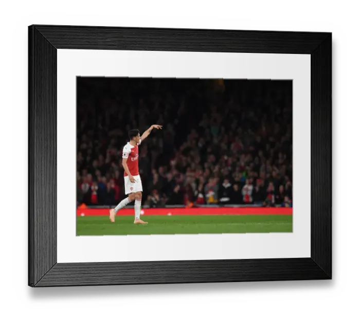 Framed Print : Mesut Ozil in Action: Arsenal vs Leicester City, Premier League 2018-19 Framed Print : Mesut Ozil in Action: Arsenal vs Leicester City, Premier League 2018-19