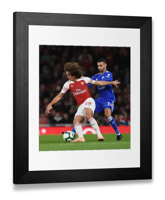 Framed Print : Arsenal vs Leicester: Clash between Guendouzi and Ghezzal Framed Print : Arsenal vs Leicester: Clash between Guendouzi and Ghezzal