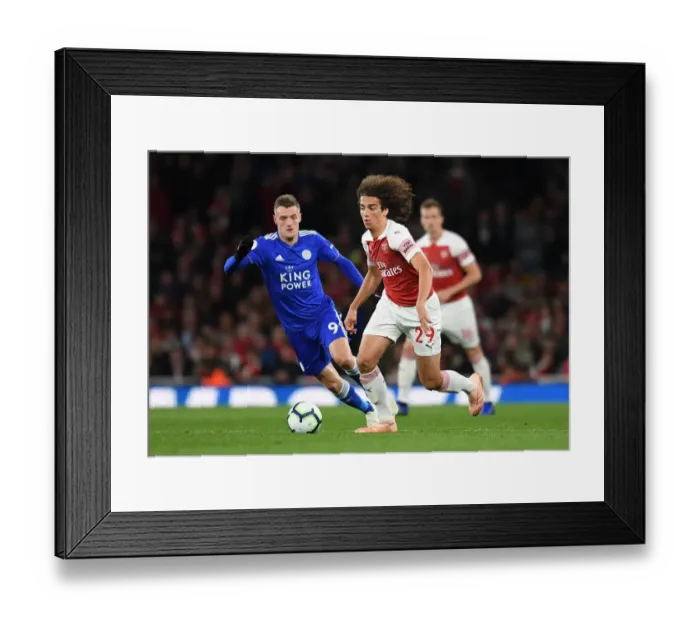 Framed Print : Guendouzi vs Vardy: Battle at the Emirates - Arsenal vs Leicester City, Premier League 2018-19 Framed Print : Guendouzi vs Vardy: Battle at the Emirates - Arsenal vs Leicester City, Premier League 2018-19
