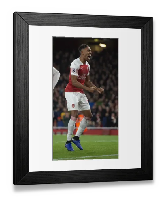 Framed Print : Aubameyang 1st goal 10 181022WAFC Framed Print : Aubameyang 1st goal 10 181022WAFC