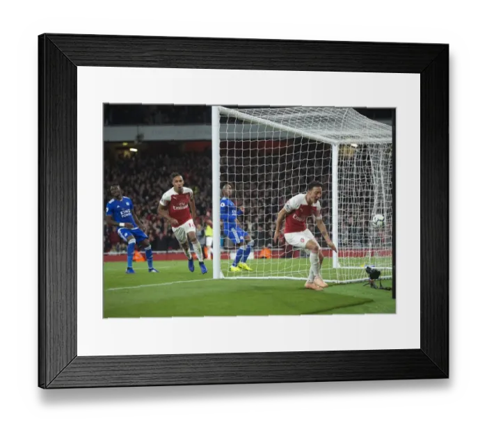 Framed Print : Aubameyang 2nd goal 1 181022WAFC Framed Print : Aubameyang 2nd goal 1 181022WAFC