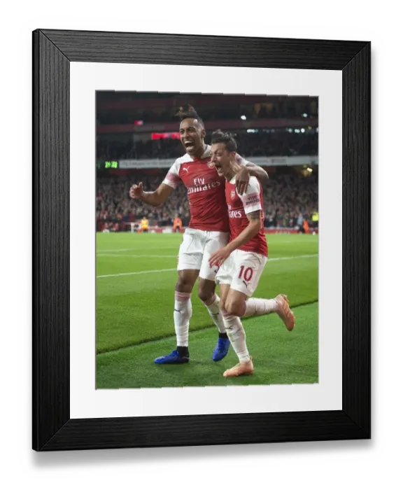 Framed Print : Aubameyang 2nd goal 5 181022WAFC