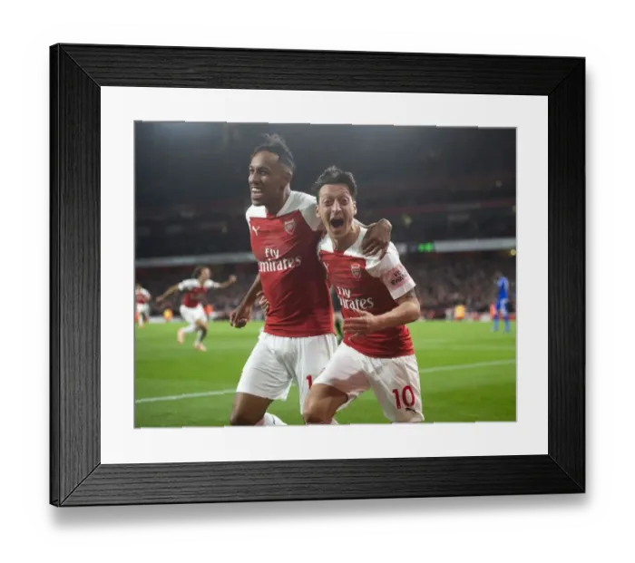 Framed Print : Aubameyang 2nd goal 8 181022WAFC Framed Print : Aubameyang 2nd goal 8 181022WAFC