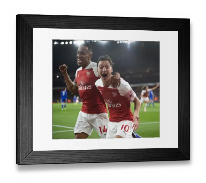 Framed Print : Aubameyang 2nd goal 10 181022WAFC Framed Print : Aubameyang 2nd goal 10 181022WAFC