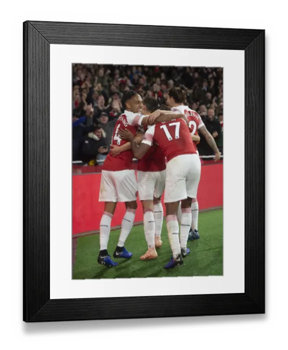 Framed Print : Aubameyang 2nd goal 11 181022WAFC