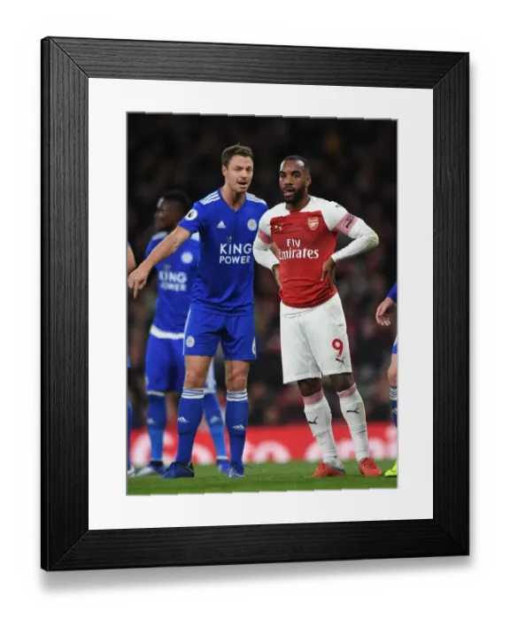 Framed Print : Lacazette Evans 2 181022WAFC Framed Print : Lacazette Evans 2 181022WAFC