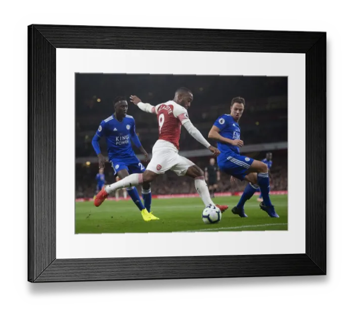 Framed Print : Lacazette Evans 3 181022WAFC Framed Print : Lacazette Evans 3 181022WAFC