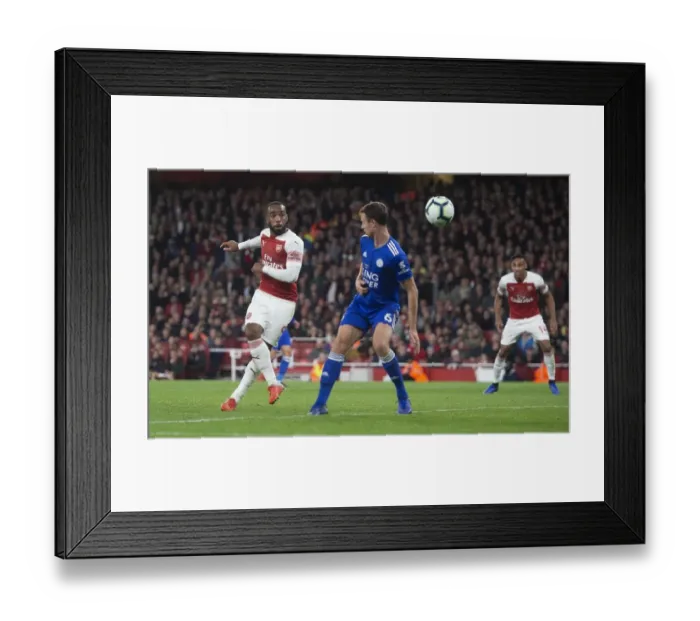 Framed Print : Lacazette Evans 4 181022WAFC Framed Print : Lacazette Evans 4 181022WAFC