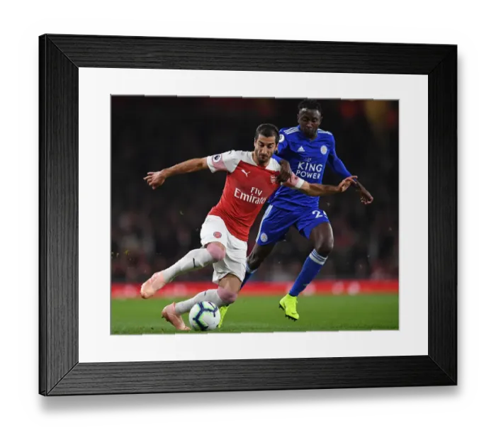 Framed Print : Mkhitaryan Ndidi 1 181022WAFC