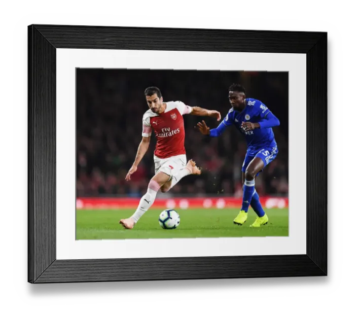 Framed Print : Mkhitaryan Ndidi 2 181022WAFC