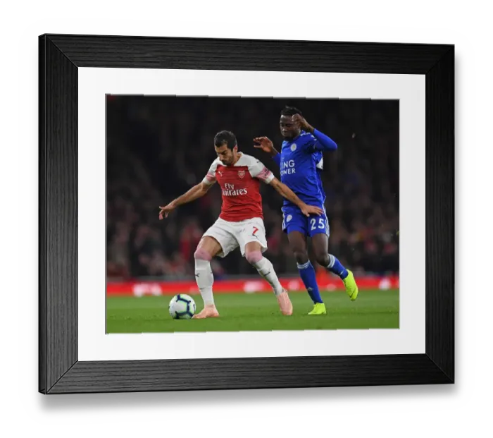 Framed Print : Mkhitaryan Ndidi 3 181022WAFC