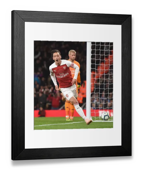 Framed Print : Ozil goal 1 181022WAFC